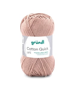Fil à tricoter COTTON QUICK UNI - Gründl - PPSC - certifié Oeko-Tex 139 Marron