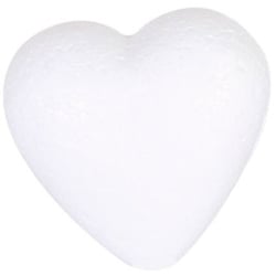 Coeur en polystyrène ignifugé Styropor 9 cm 10 pièces