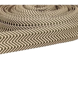 Bobine 15m sangle double chevrons 38mm vert