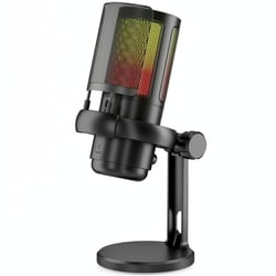 Microphone USB Pro RGB Pour Streaming Gaming Et Podcasts Audio Clair YONIS