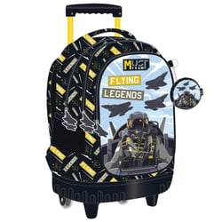 Sac à dos à roulettes Must Flying Legends 45 CM Trolley - Avions