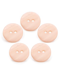 Lot de 5 boutons Nacre Colorée