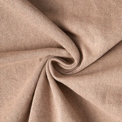 Tissu Coton Sergé d'ameublement Sisal uni Beige sable