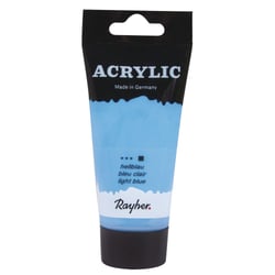 Acrylic, bleu clair, Peint.acrylique d'artistes, tube - 75ml