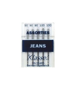 Aiguilles Jeans pour machine - KLASSE taille n°Assorties 90/14, 100/16