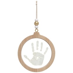 Boule de Noël empreinte transparente - Vintiun