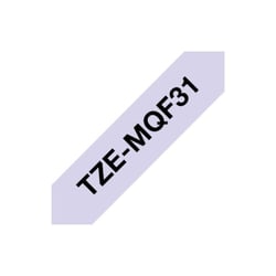 Brother - Cartouche ruban Etiqueteuse 12mm Pastel violet TZe-MQF31