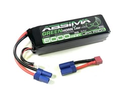 Batterie LiPo 3S 11,1V-50C 6000mAh SC (EC5/DEAN) Greenhorn Vol.2 - 4140022
