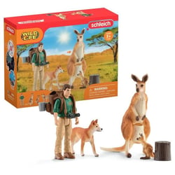 Coffret Aventures en Océanie, figurines animaux sauvages,  42550 Wild Life, Pour enfant des 3 ans