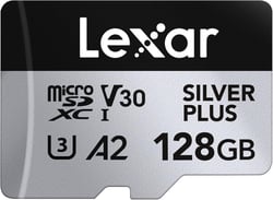 Carte mémoire micro SDXC Lexar - SILVER PLUS - 7866143 - Argent - 128 Go