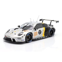 Véhicule miniature de collection - IXO - Porsche 911 RSR-19 - 1/18 - Silver/Black - 24H Le Mans 2023