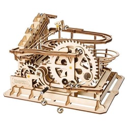 Puzzle 3d bois | Circuit à billes Waterweel
