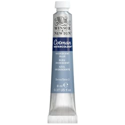 Tube de peinture aquarelle fine - Bleu iridescent - Cotman - Winsor & Newton - 8ml