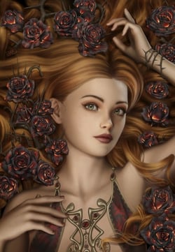 Puzzle 1000 pièces - Burnt Rose - Grafika