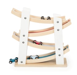 Toboggan voitures – small foot classique - Smallfoot - Beige