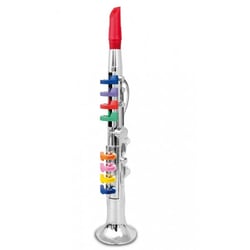 Clarinette 8 notes de couleur - bontempi - 324431 - jouet instrument de musique