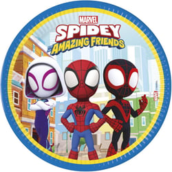 8 Assiettes Spidey