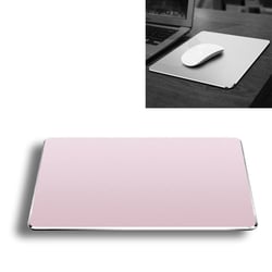 Tapis De Souris Antidérapant Double Face En Alliage D'Aluminium Facile À Nettoyer Or Rose YONIS