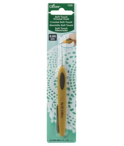 Crochets Ergonomiques en ACIER N° 0,5 à 1,75 - Clover taille n°0,6