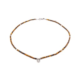 Collier Lumia en pierres Oeil de Tigre - Sloya