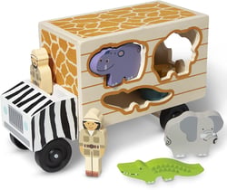 Camion de sauvetage d'animaux safari - Melissa & Doug