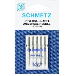 5 Aiguilles universelles Schmetz 130/705 H taille 70
