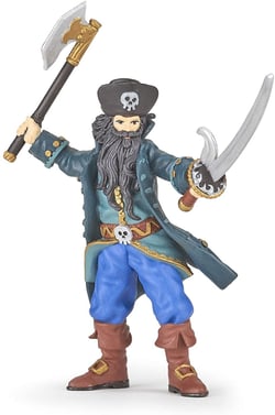 Figurine Pirate Barbe Noire - Papo
