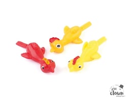 Petits jouets - Poulet à lancer, x2, modèle aléatoire