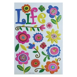 Stickers 3D simply creative life DOVECRAFT