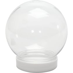 Boule à neige, H : 8,5 cm, d 8 cm, diamètre intérieur 4,7 cm, 1 pièce