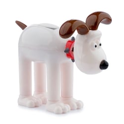 Figurine - Wallace et Gromit - Chien Gromit - Humour - Décoration - 9cm hauteur