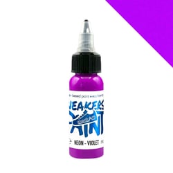 Peinture Textile & Cuir SneakArts - Fluorescente Neon Violet 30mL - Chaussure, vêtement, sac