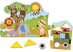 Puzzle Shapes Safari - Goula