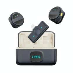 Microphone Sans Fil Lavalier Réduction De Bruit Pour Enregistrement Professionnel YONIS