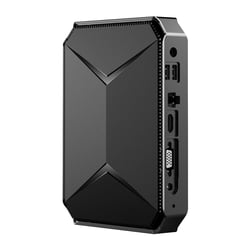 Mini Pc Windows Linux Ordinateur Double Os Barebone Quad-Core 2.4 Ghz Noir + SD 16Go YONIS