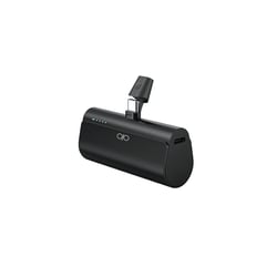 Force Power Powerbank 5000 mAh PD 20W avec Connecteur USB-C Intégré et Indicateurs LED Noir