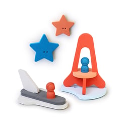 Puzzle de bain - Cap sur la lune - Quut