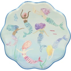 8 Assiettes Sirènes