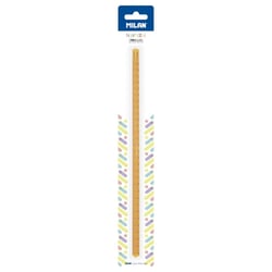 Règle triangulaire 30 cm transparente série New Look, orange