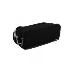 Trousse - Scolaire - Noir - 3 compartiments - Ulmann