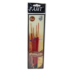 Lot De 4 Pinceaux D'Art - Filet N°0 - Filet N°2 - Filet N°3 - Filet N°6 - Amt