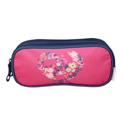 Trousse scolaire 2 compartiments Phileas Rose - BAGTROTTER