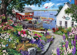 Puzzle 500 pièces - Coastal Garden - Bluebird Puzzle
