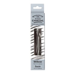 Fusains - Noir - Fin - Boîte de 3 fusains - Winsor et Newton