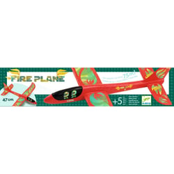 Avion Fire plane en mousse - Djeco - Vert