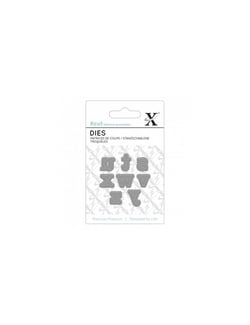 Dies Xcut - alphabet de S à Z serif alpha 3