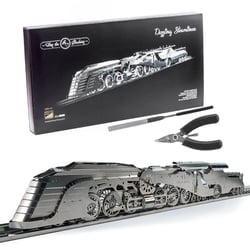 Dazzling Steamliner - Maquette Métal  3D "Time for machine "