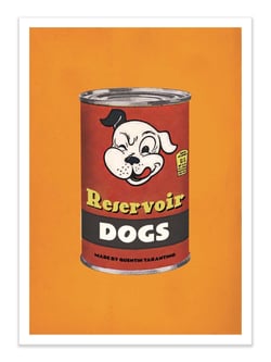 Affiche - Reservoir Dogs - David Redon