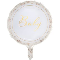 Ballon Aluminium Hélium Little Teddy - Ø 45 cm