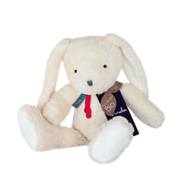 Peluche lapin en coton bio 30 cm - Maïlou Tradition